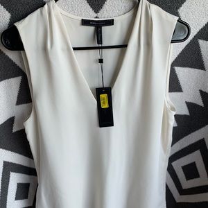 BCBG Cream Blouse, New With Tags!